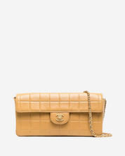 Bolsa Chanel East West Chocolate Bar