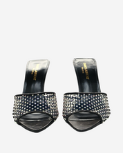 Mules Saint Laurent Cristales