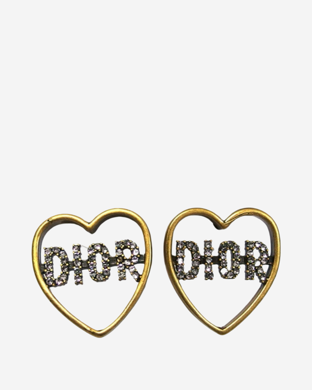 Aretes Dior Heart