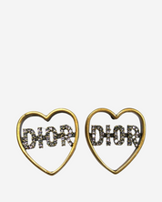 Aretes Dior Heart