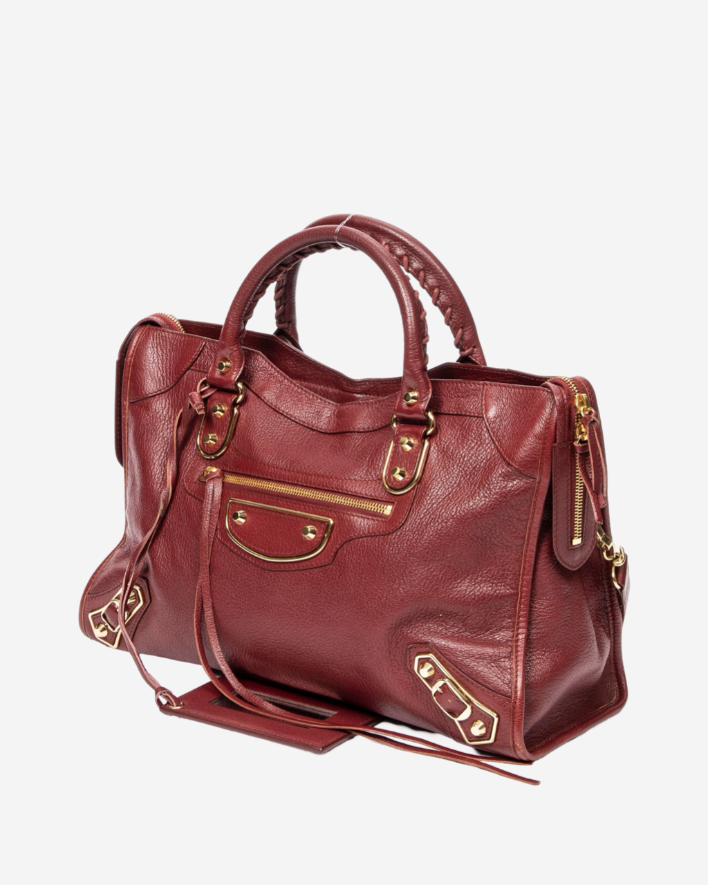 Bolsa Balenciaga City Metallic Edge