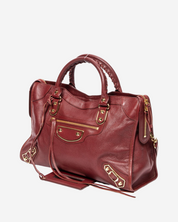 Bolsa Balenciaga City Metallic Edge