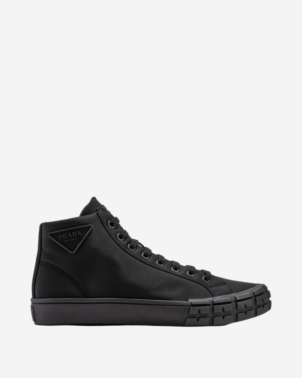 Prada Cassetta Wheel High Tops Tennis