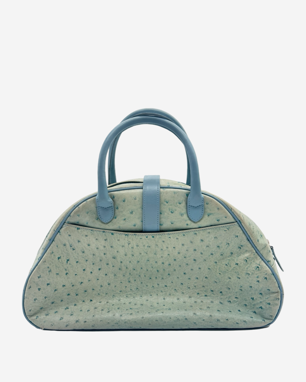 Bolsa Dior Ostrich Double Saddle Vintage