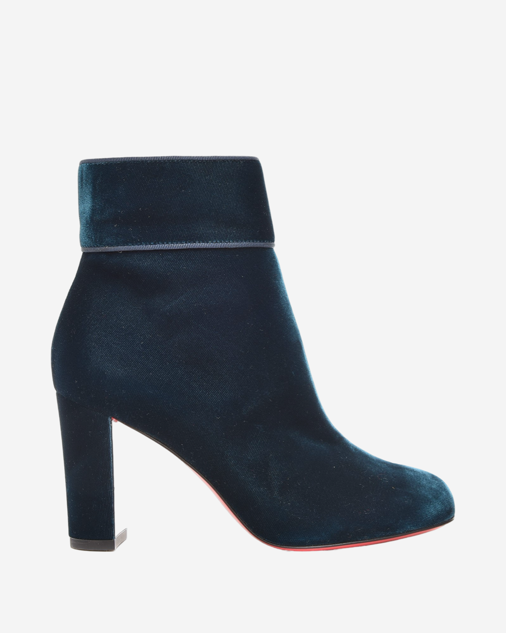 Christian Louboutin Velvet Ankle Boots