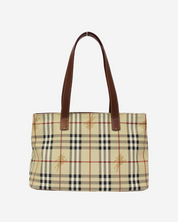 Bolsa Burberry Haymarket Check