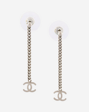 Aretes Chanel Colgantes CC