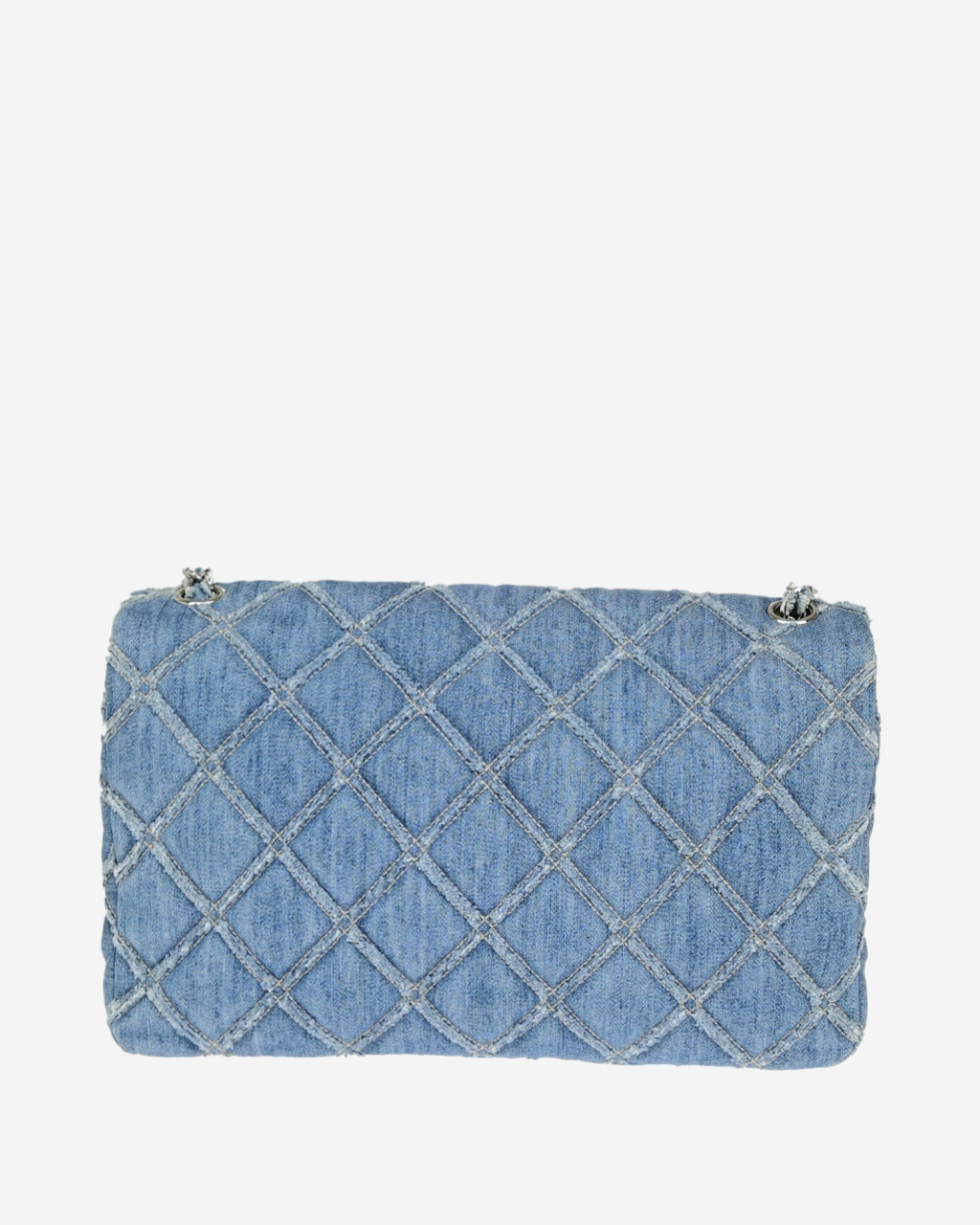 Bolsa Chanel Classic Flap Denim Jumbo