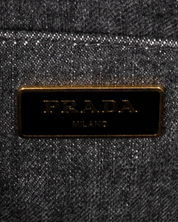 Prada Canvas Denim Bag