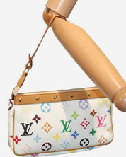 Bolsa Louis Vuitton x Murakami Pochette