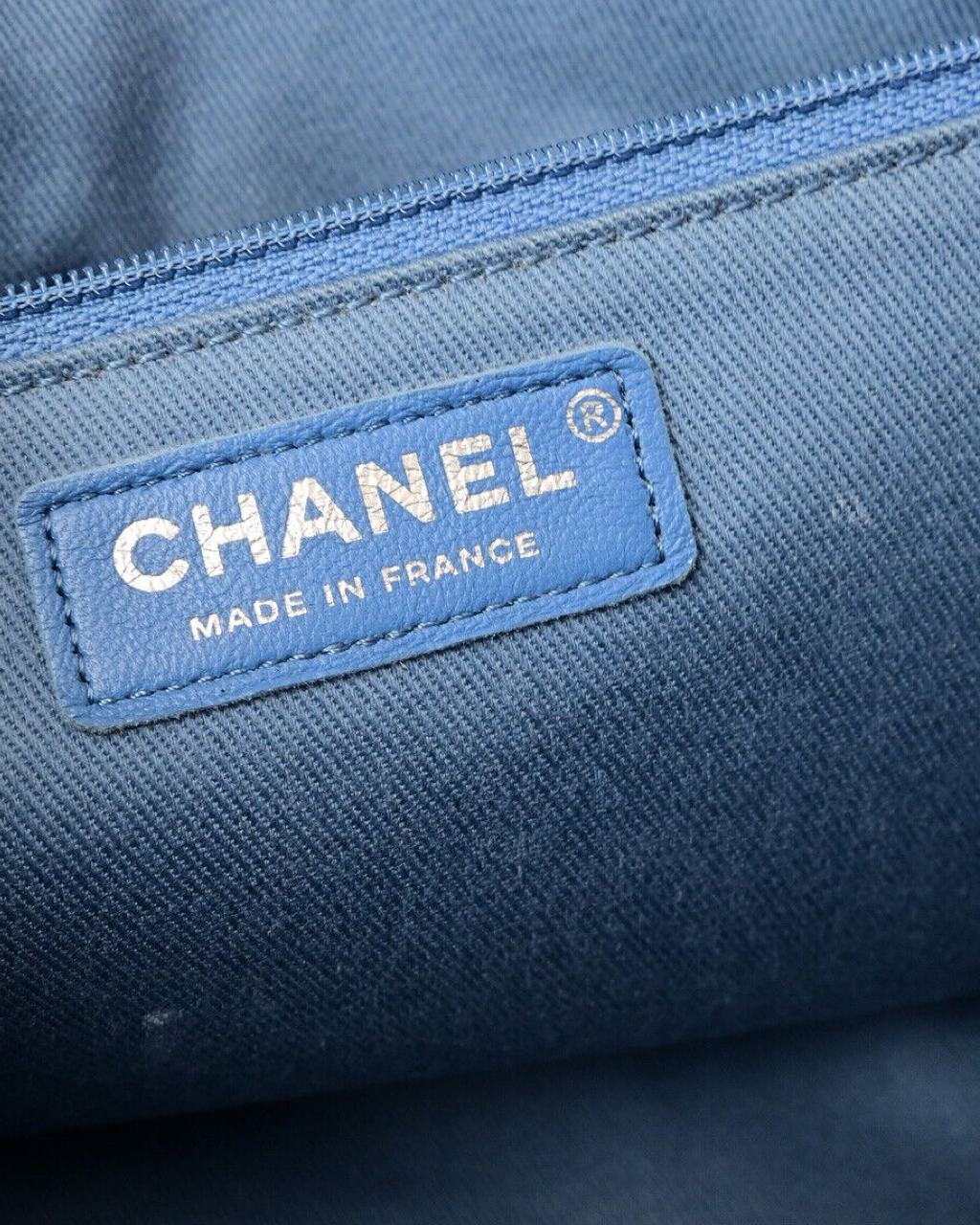 Bolsa Chanel Classic Flap Denim Jumbo