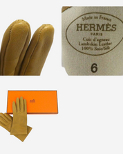 Hermés gloves