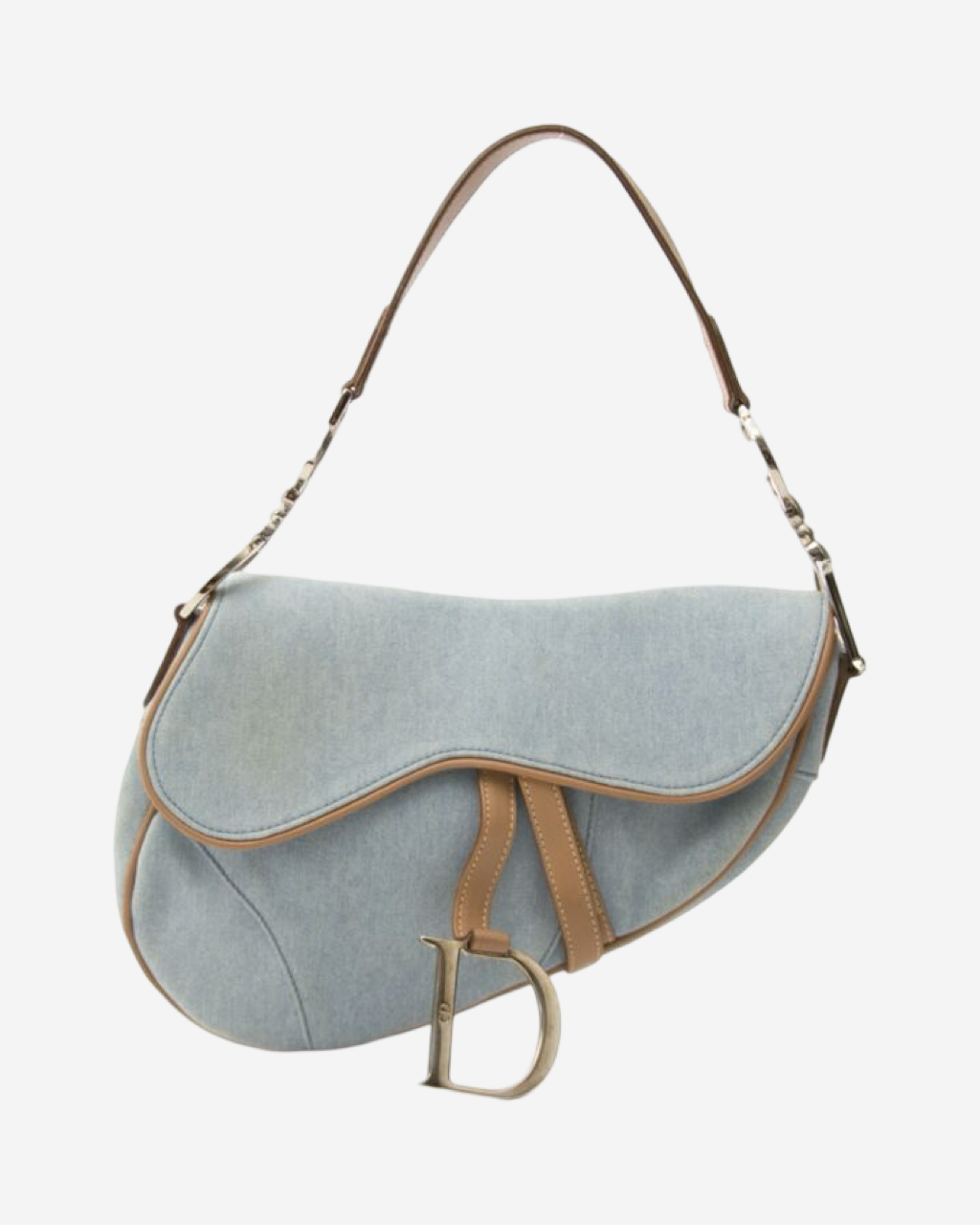 Bolsa Dior Saddle Denim x John Galliano