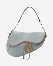 Bolsa Dior Saddle Denim x John Galliano