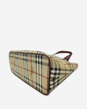 Bolsa Burberry Haymarket Check