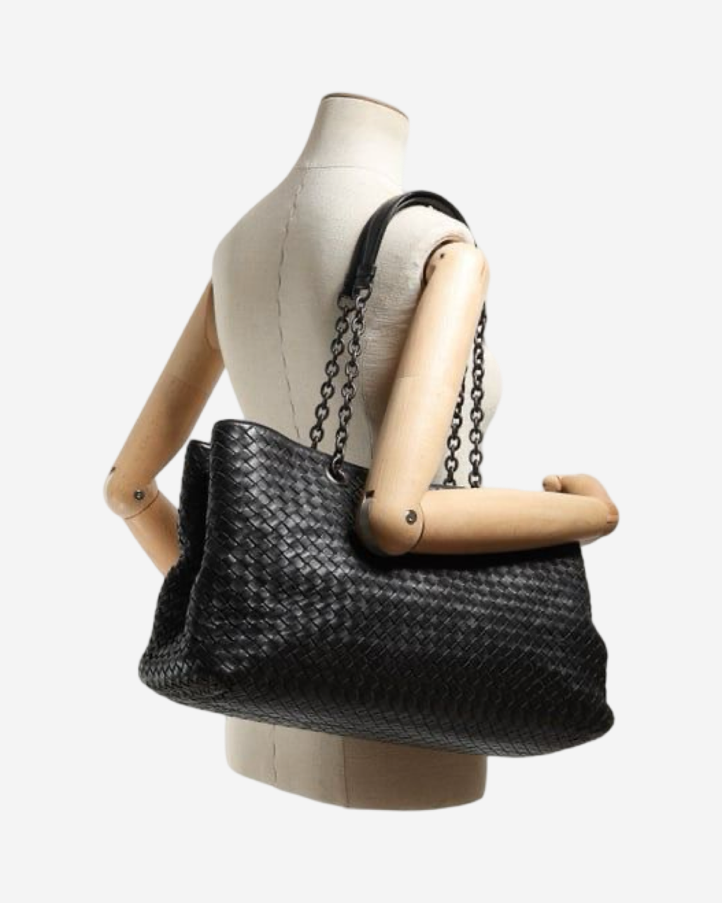 Bolsa Bottega Veneta Intrecciato Chain Tote