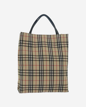 Bolsa Burberry Nova Check Tote