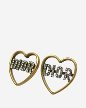 Aretes Dior Heart