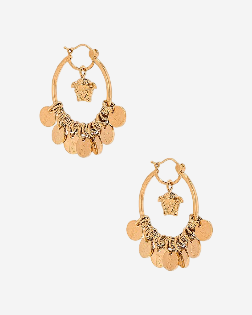 Aretes Versace Hoops