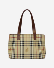 Bolsa Burberry Haymarket Check