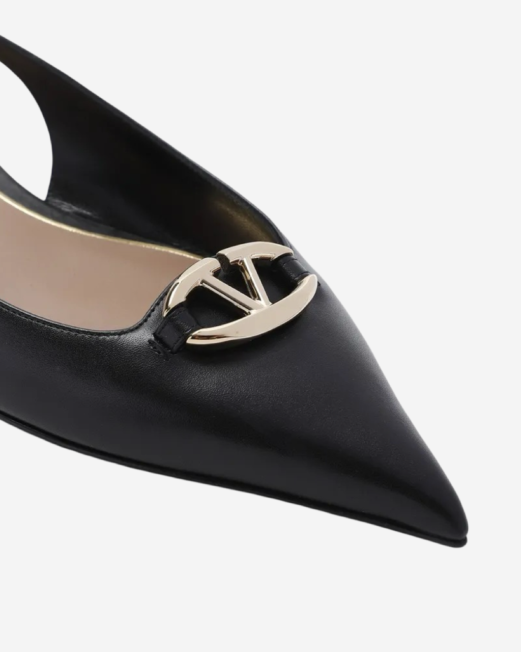 Valentino V Logo Slingbacks