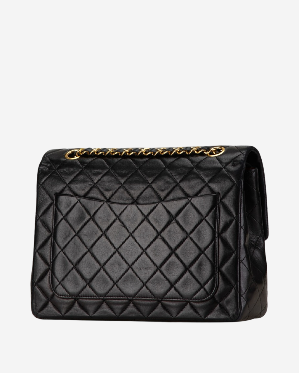 Bolsa Chanel Double Flap Squared